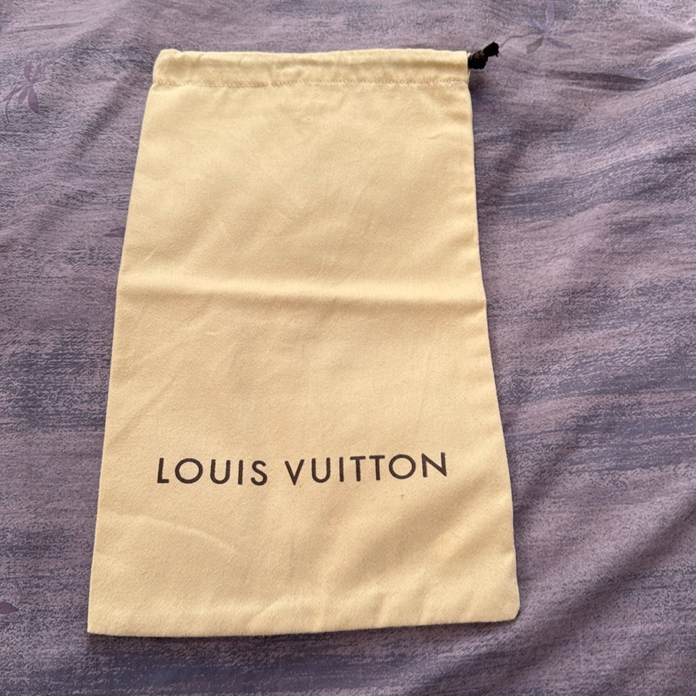 Authentic Louis Vuitton shoe bag/dust cover. Excellent condition. Single bag.
